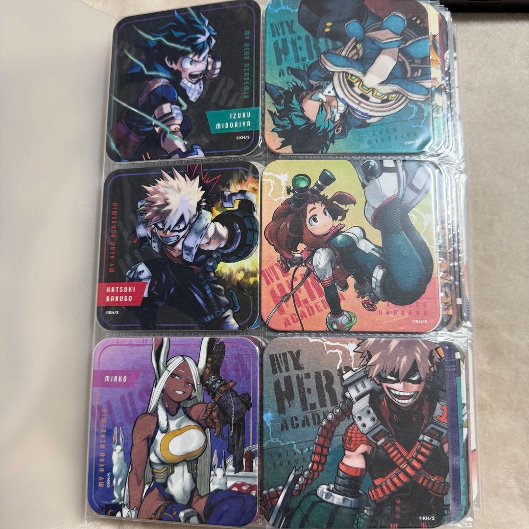 【僕のヒーローアカデミア】アートコースター　セット