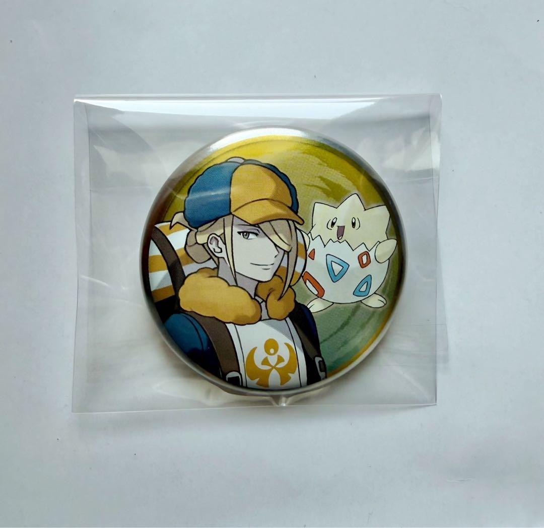 ポケモンセンター　ウォロ　トゲピー　ヒスイ　缶バッジ　新品　ポケモン　トレーナー