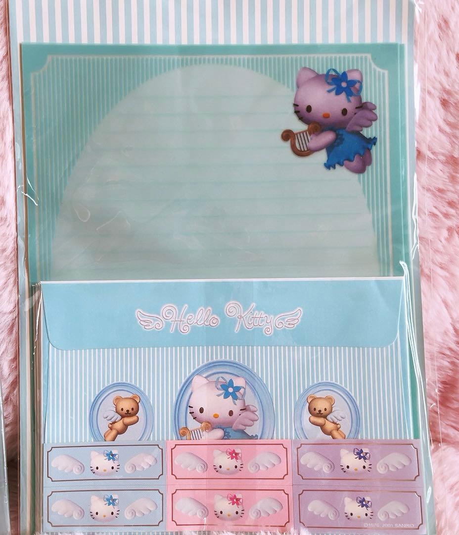 希少レア　ハローキティ　エンジェル　海外限定レターセット　2001年製 サンリオ