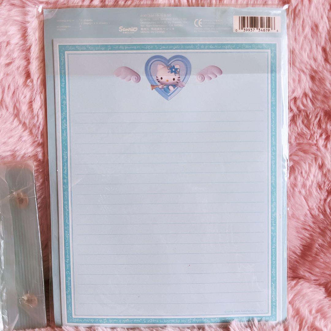 希少レア　ハローキティ　エンジェル　海外限定レターセット　2001年製 サンリオ