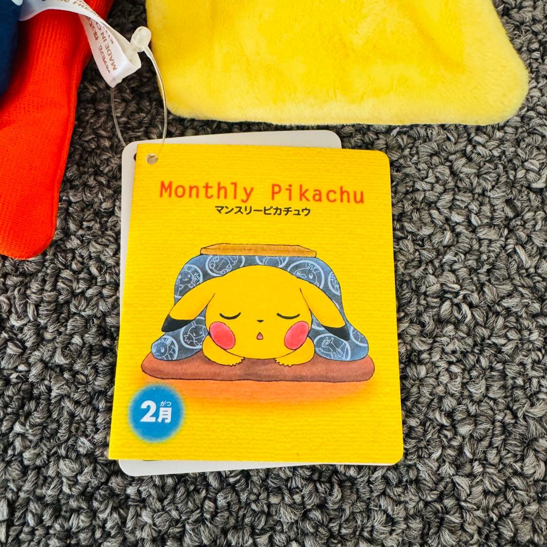 【タグ付・美品】マンスリーピカチュウ 2016年2月