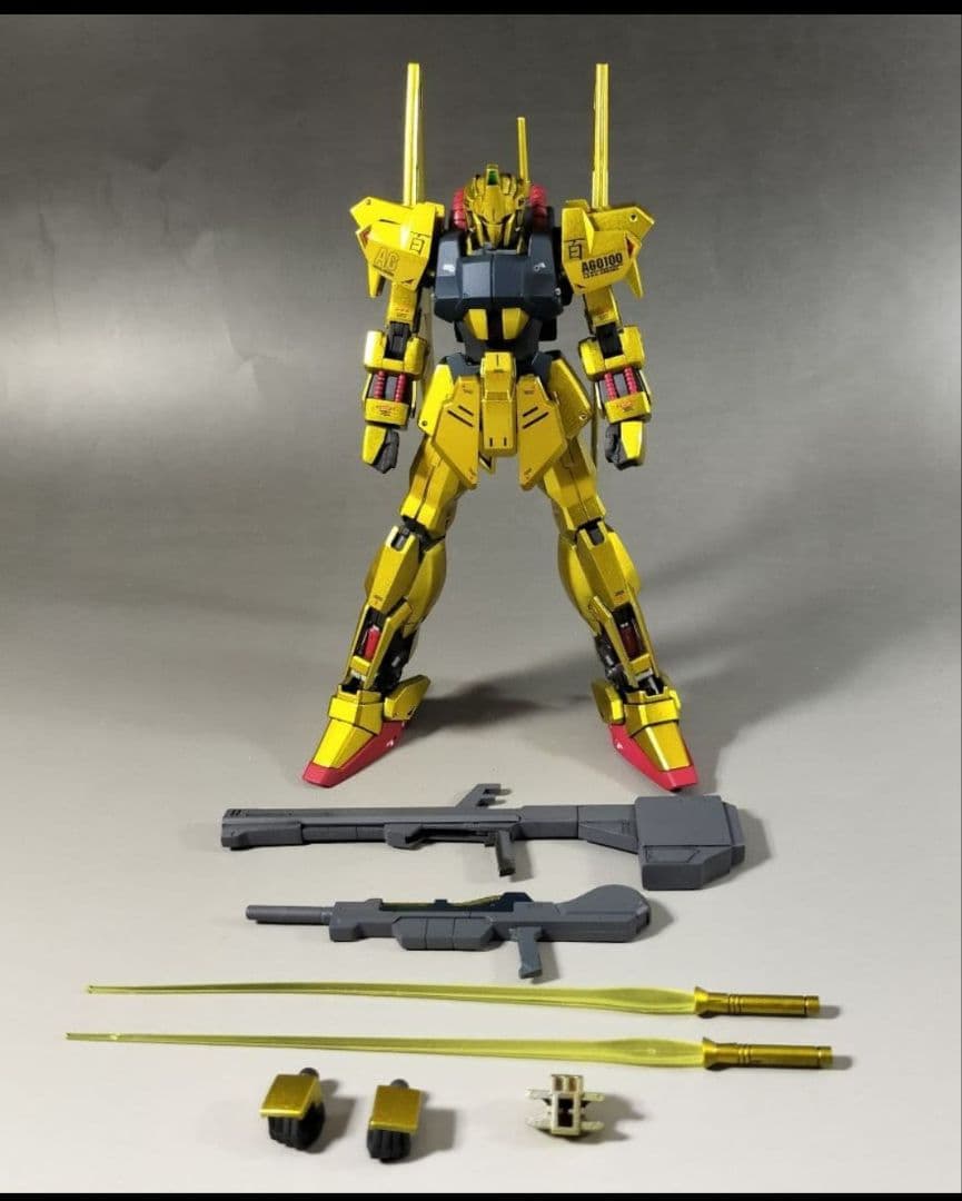 【タイムセール中！】1/144 HGUC 百式リバイブ 改修済 全塗装 完成品