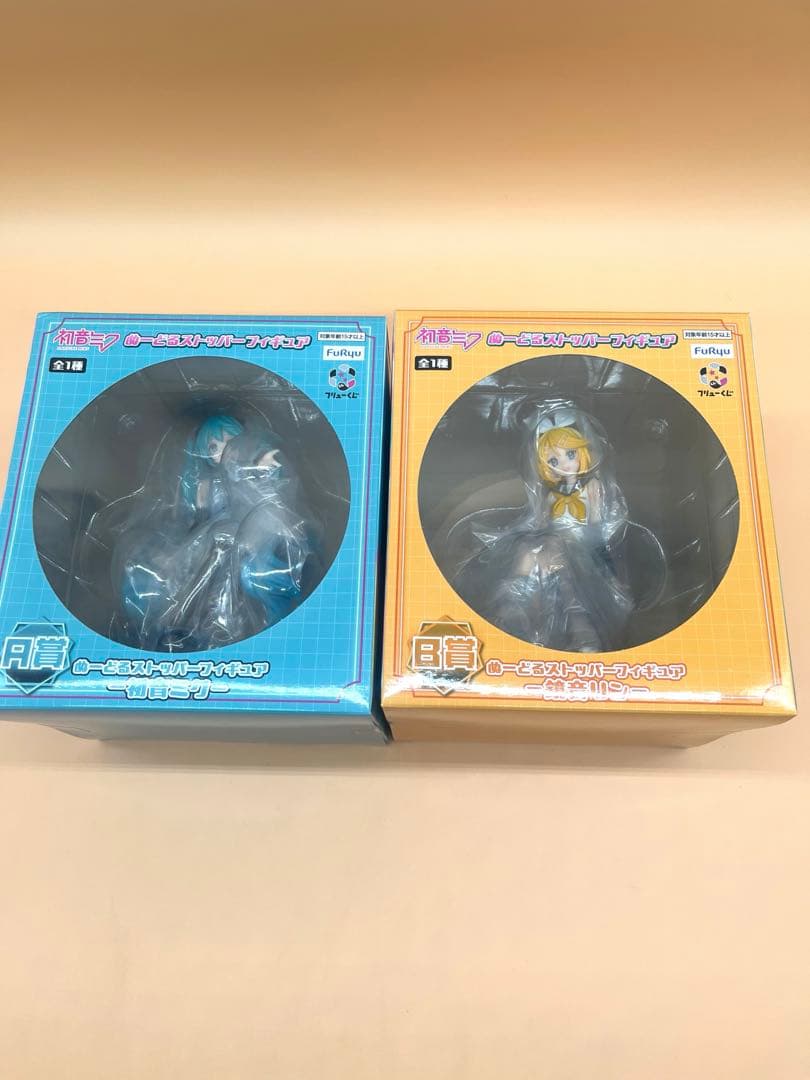 初音ミク　ぬーどるストッパーフィギュア　鏡音リン　フリューくじ