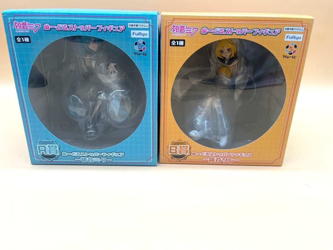 初音ミク　ぬーどるストッパーフィギュア　鏡音リン　フリューくじ
