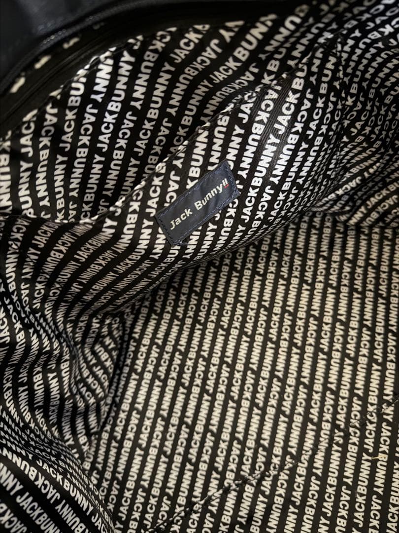 ジャックバーニーロッカーバッグ　ネイビー