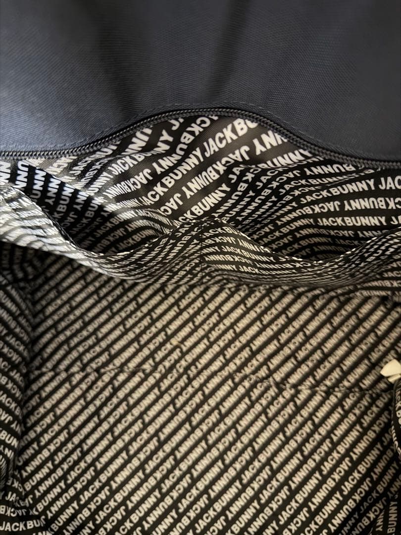 ジャックバーニーロッカーバッグ　ネイビー