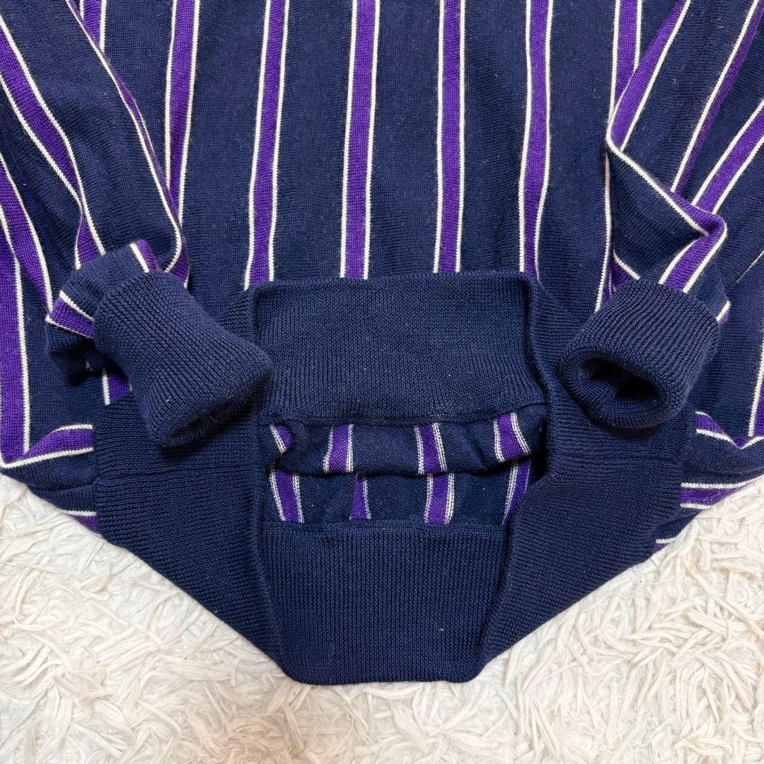 BEAMS GOLF　ハーフジップ　ニット　M