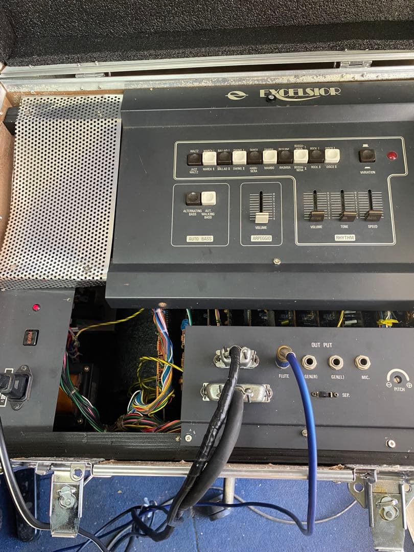 EXCELSIORアコ現役フルSET全国各地ステージ使用中MIDIリズムBOX付