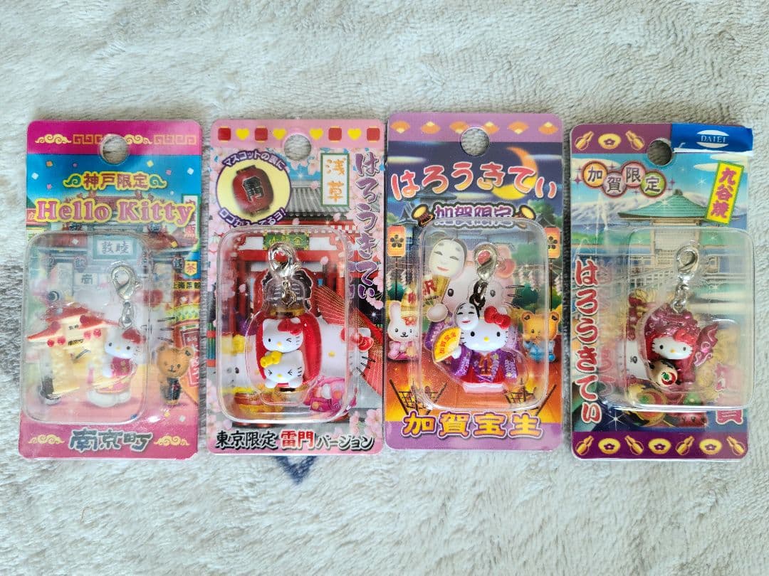 ハローキティ ご当地キティ ストラップ まとめ売り 82点