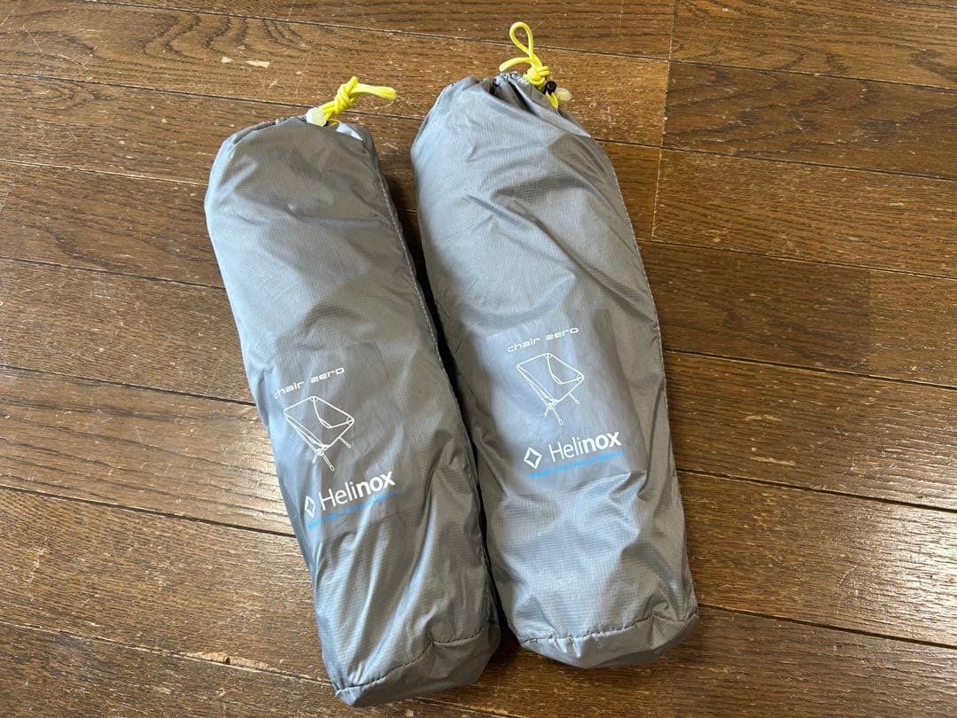 美品　Helinox チェアゼロ　2脚セット