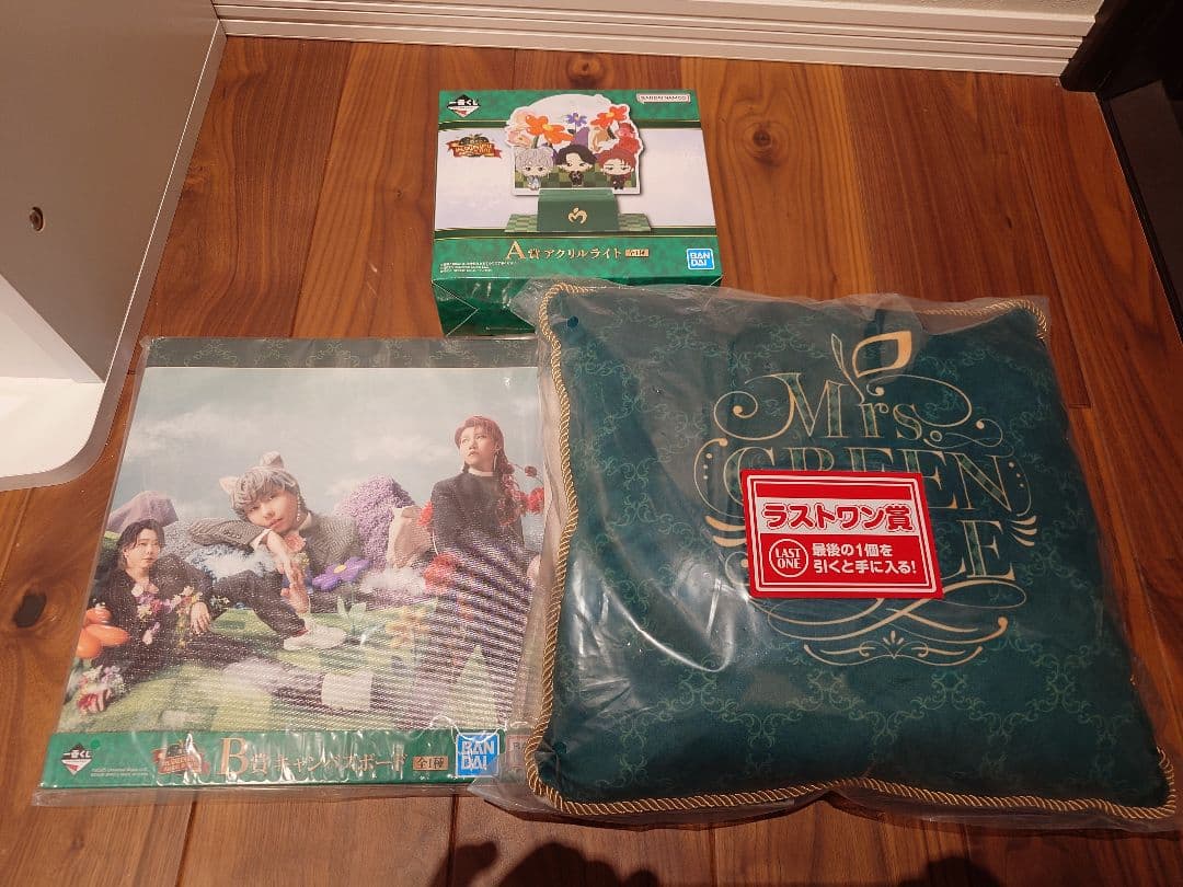 Mrs. GREEN APPLE　くじ　A賞　ライト　B賞　ボード　ラストワン賞