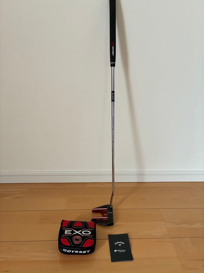 ODYSSEY EXO パター ヘッドカバー付き