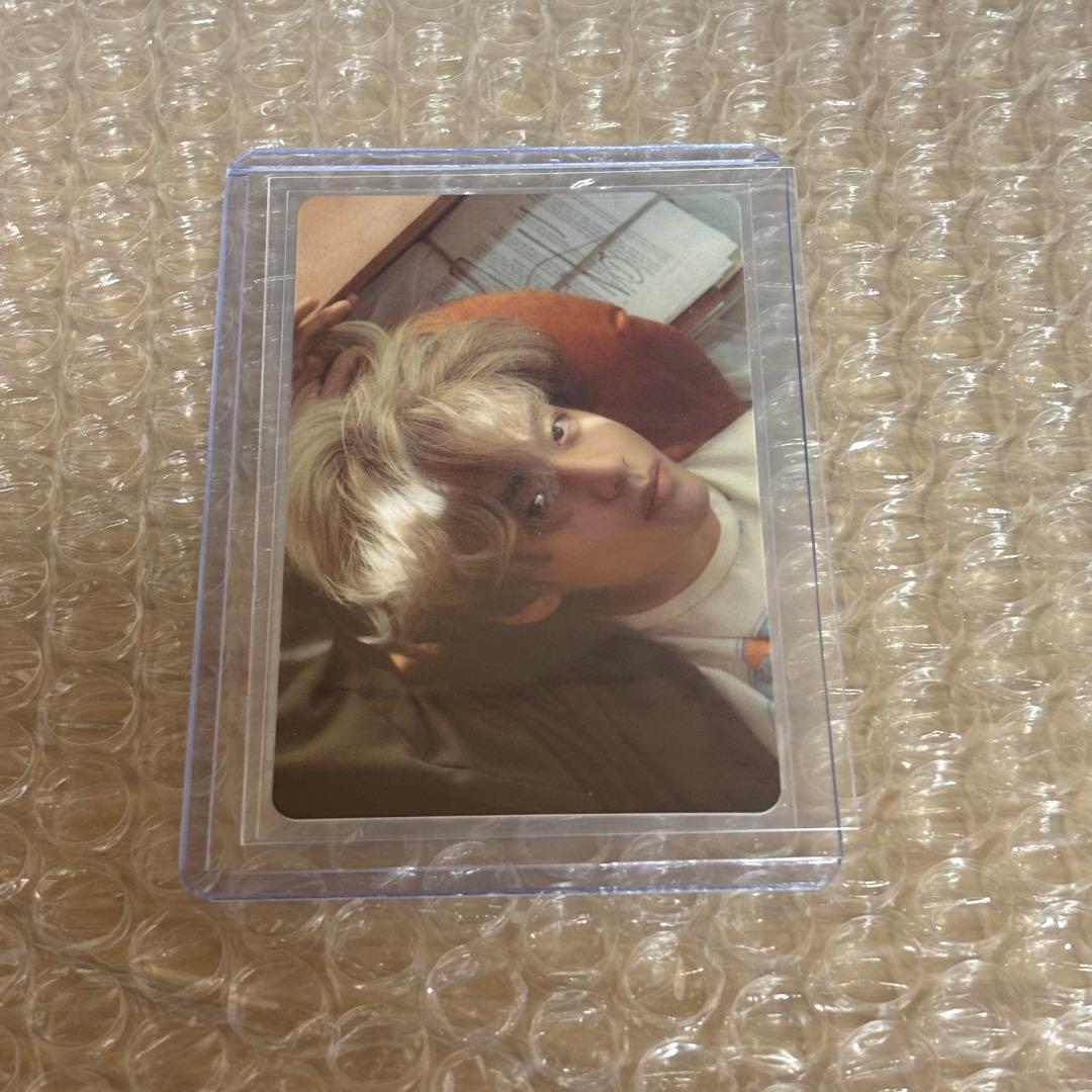 BTS V layover ユニバ 特典 ラキドロ トレカ 3枚 コンプ テテ