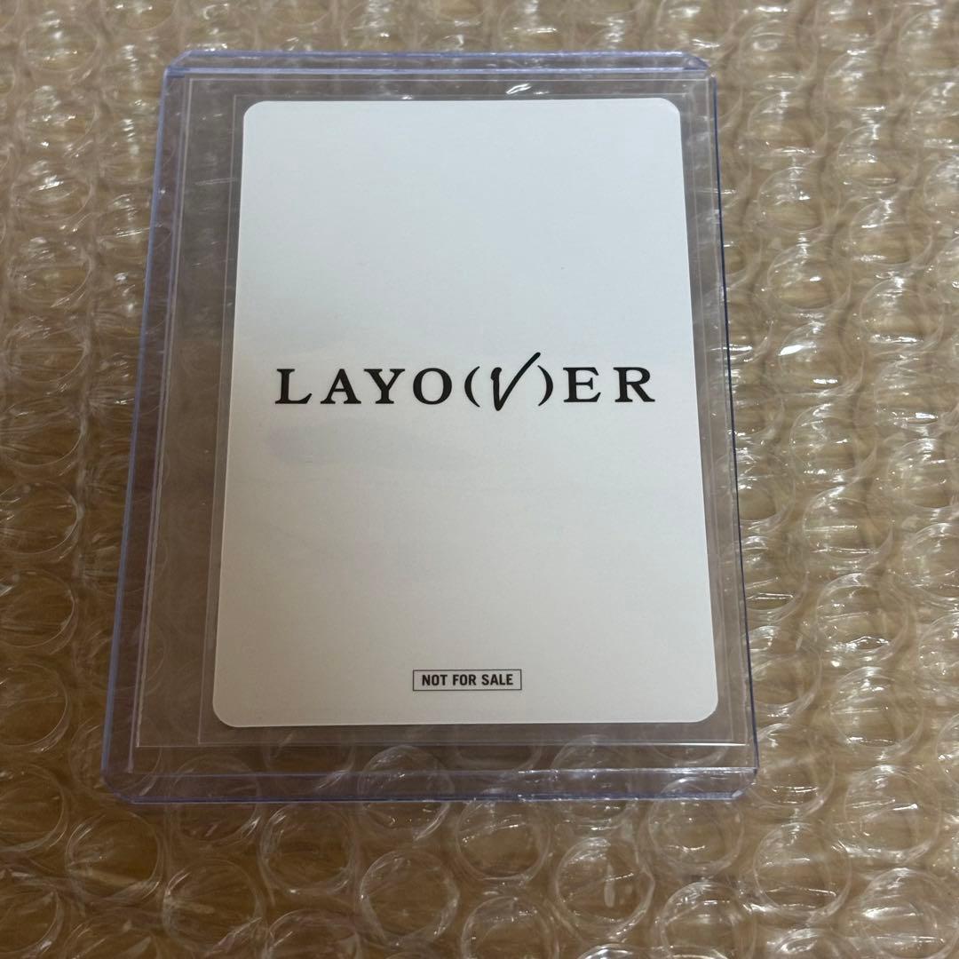 BTS V layover ユニバ 特典 ラキドロ トレカ 3枚 コンプ テテ