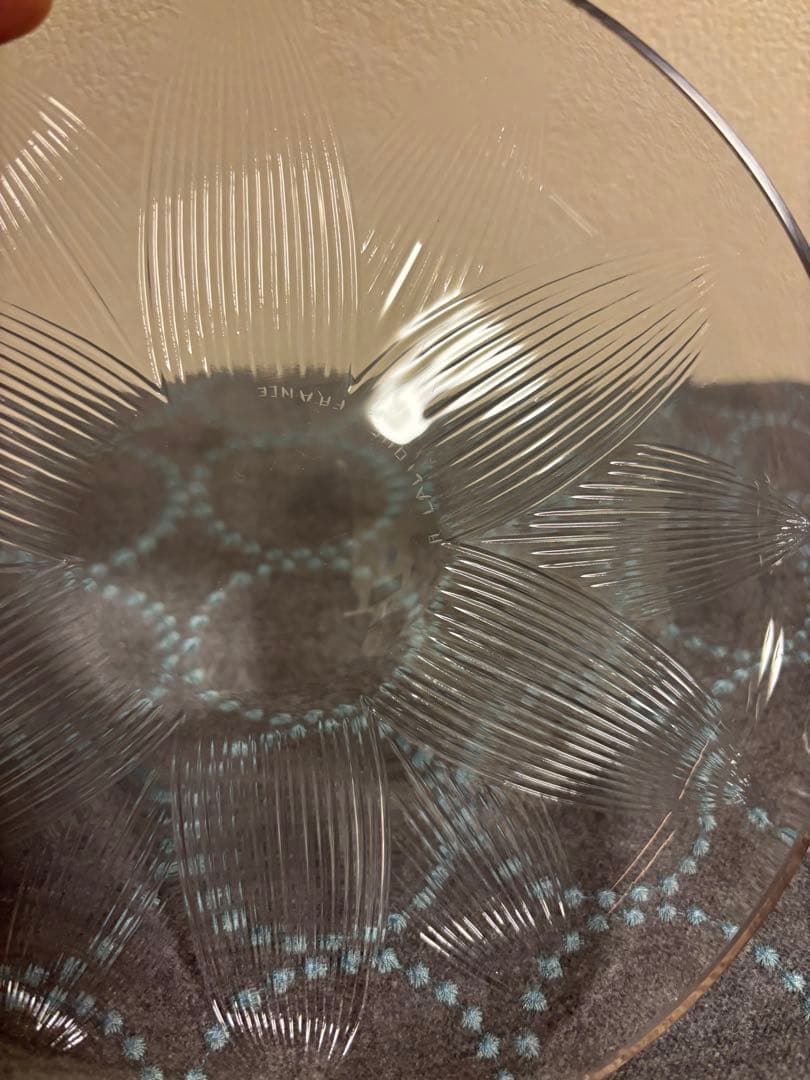 ルネ・ラリック　ロータス LOTUS 皿 , Rene-Lalique 1923