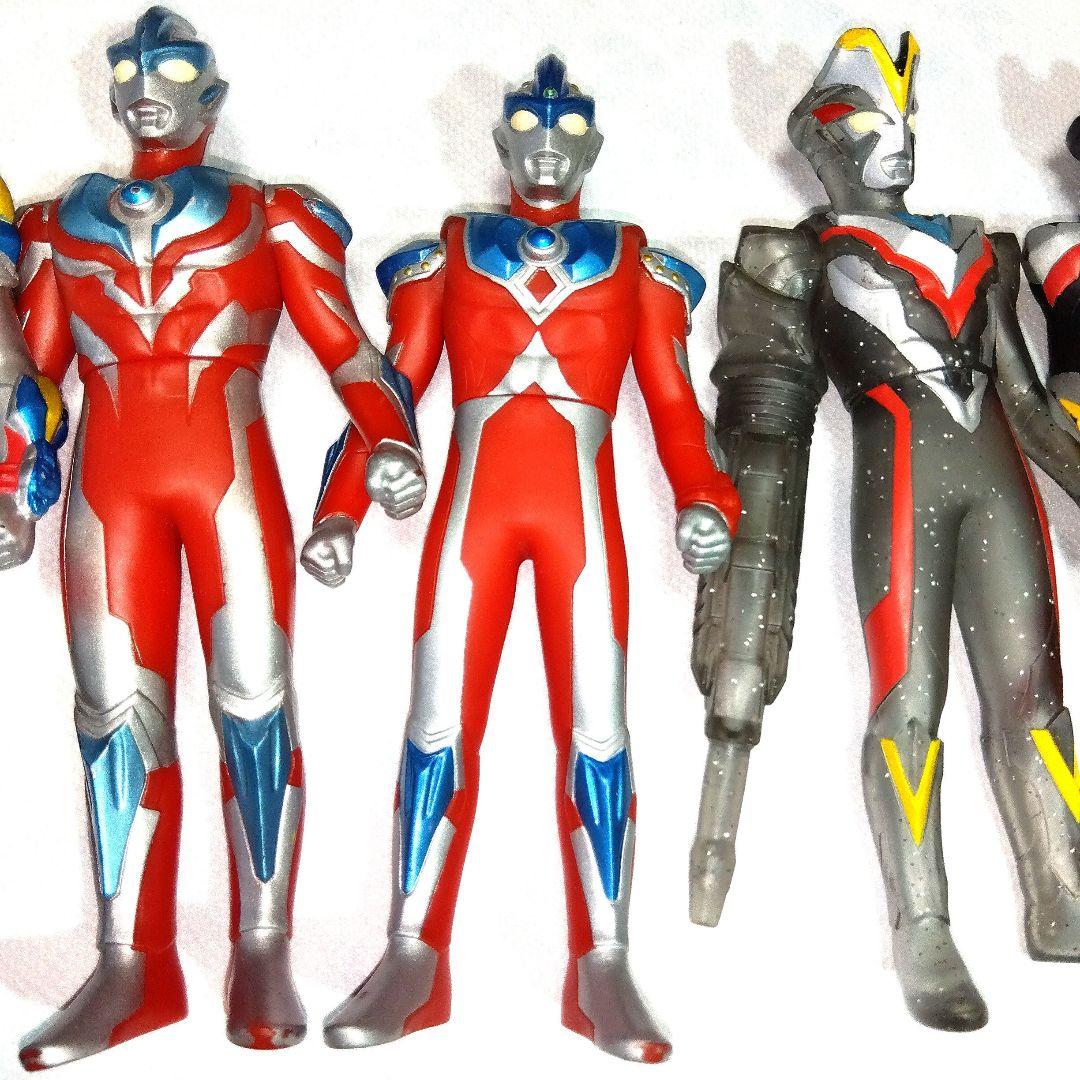 ウルトラソフビシリーズ　ウルトラマンギンガ　ウルトラマンビクトリー　6体セット
