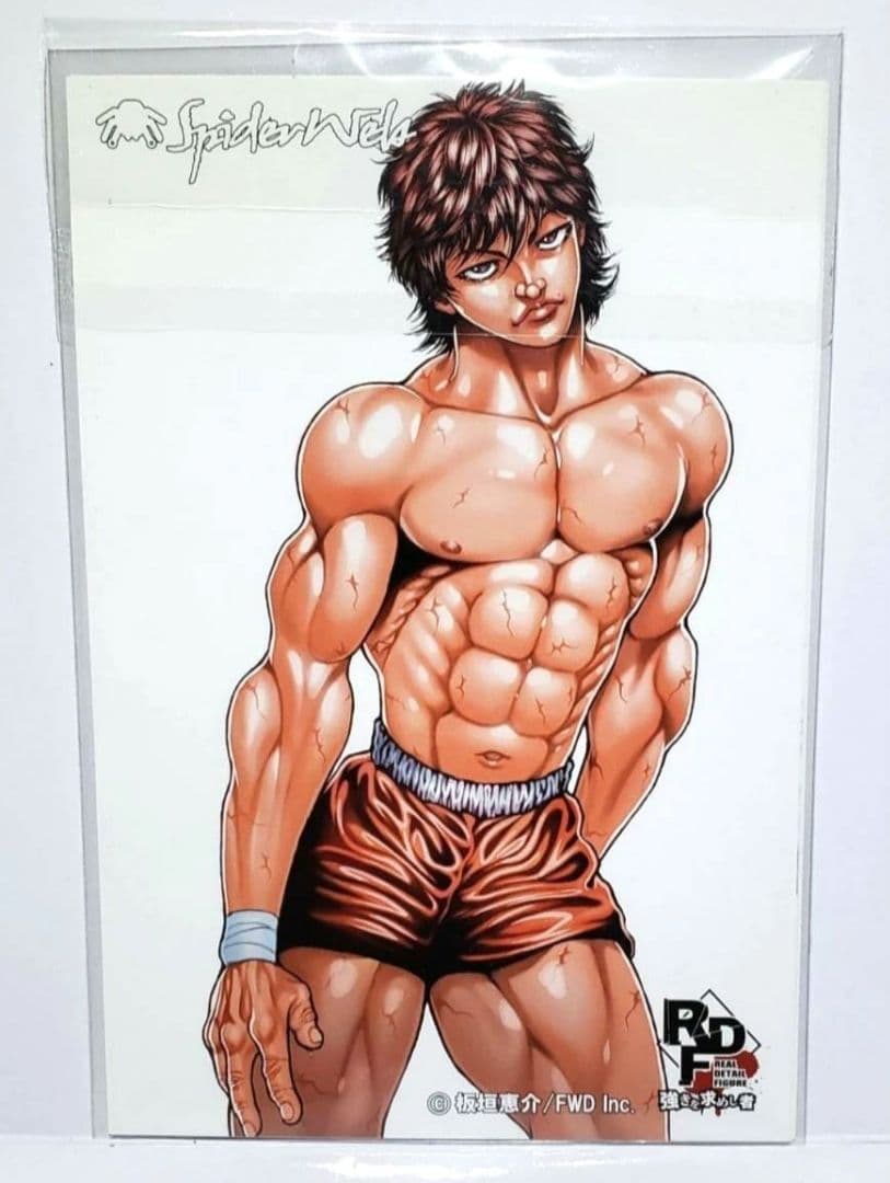 スパイダーウェブス RDF 強きを求めし者 範馬刃牙 流血版 フィギュア