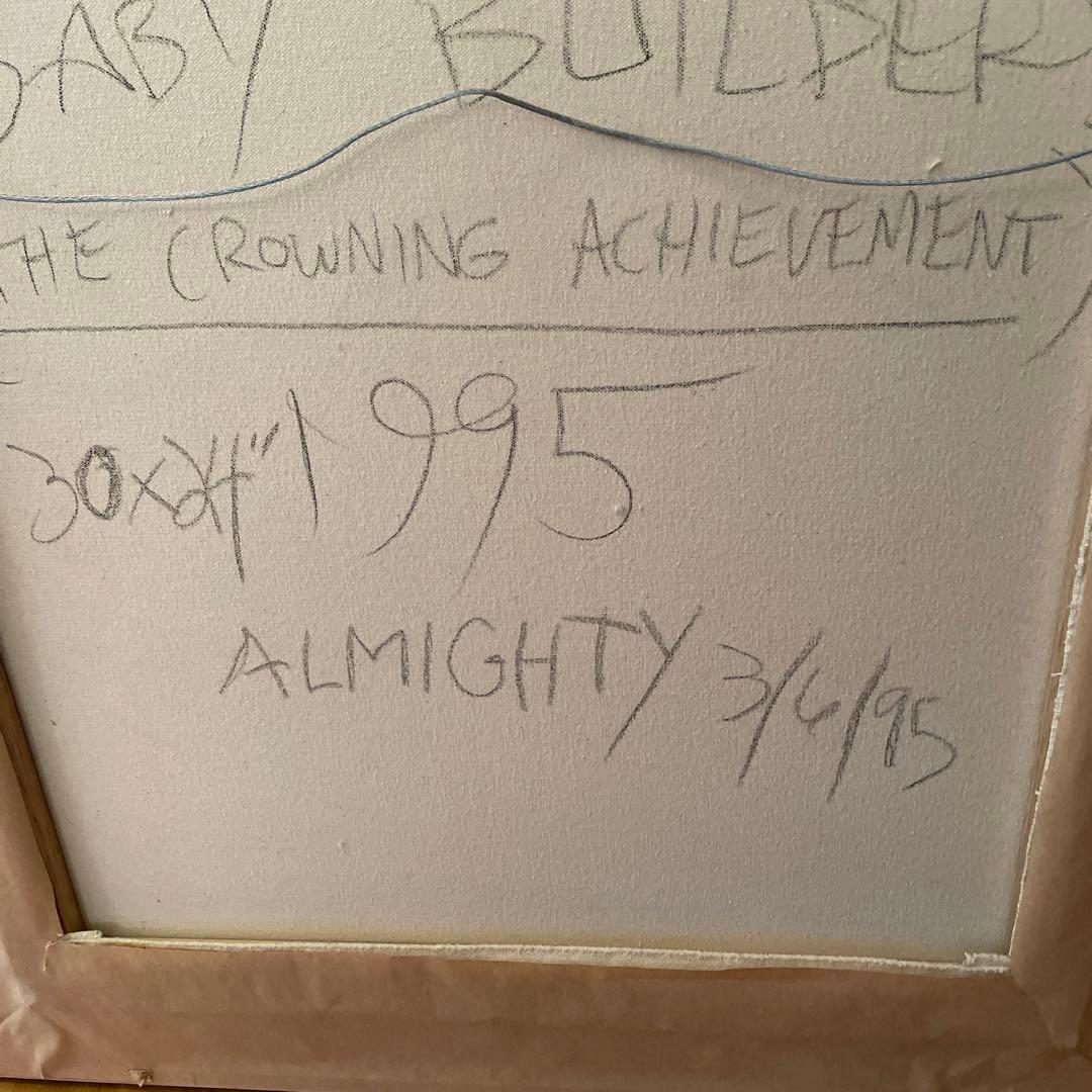 1995年作　超激レア1点物　マークコスタビ　作品名　最高の成果