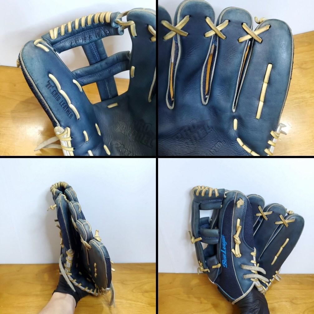 ミズノ タフィローズモデル 限定品 Mマークラベル 激レア 外野用 軟式グローブ