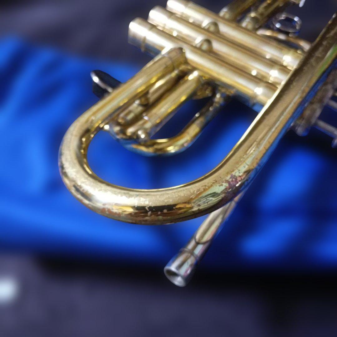 ヤマハ ロングコルネット本体 YCR−2310 社外ケース ボトムキャップ