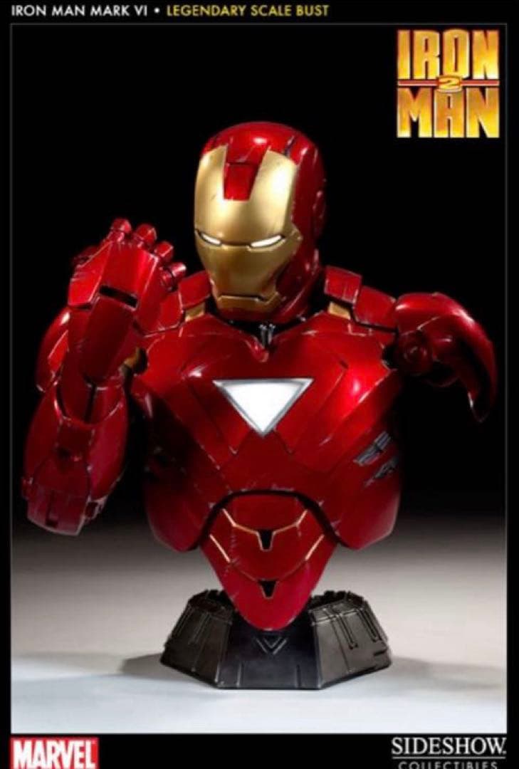 Iron Man Mark VI レジェンダリースケールバスト　未展示新品