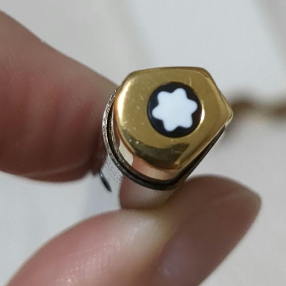 【美品】MONT BLANC モンブラン レオナルド　スタニウム　ボールペン