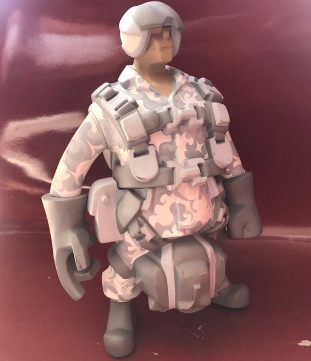 《HOT TOYS》フィギュア 香港トイ ソルジャー MILK デザイナーズトイ