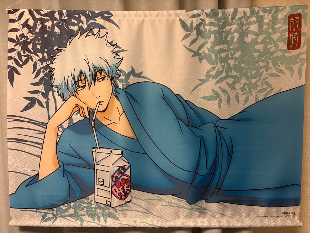銀魂 延長戦 坂田銀時　A1 サイズ 描き下ろし　特大タペストリー COSPA