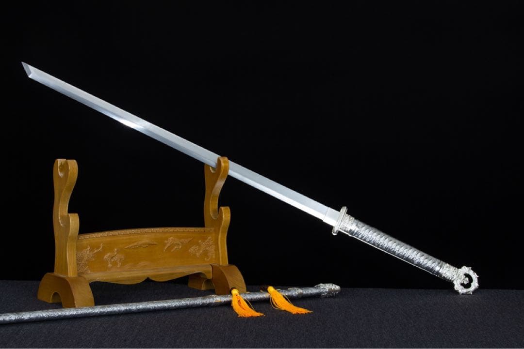 銀禍 刀装具 日本刀 武具 鑑賞刀 居合刀 模造刀 舞踊刀