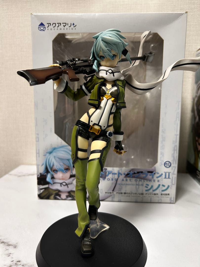 アクアマリン ソードアート・オンラインII シノン 1/7 完成品 フィギュア