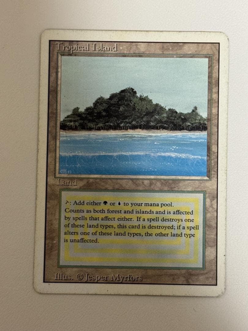 【最終価格】MTG Tropical  英語 ①