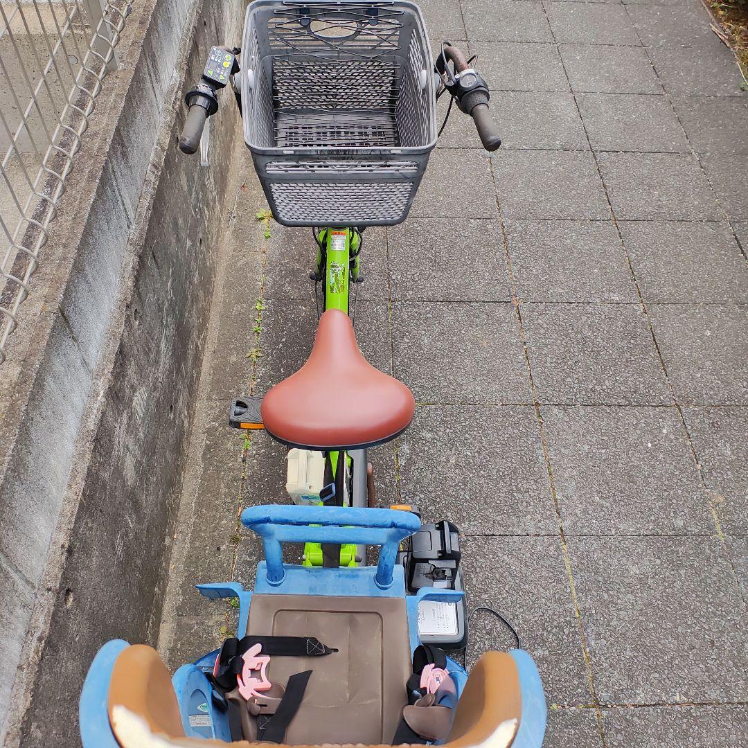 【直接引渡】YAMAHA Pas 電動アシスト自転車 チャイルドシート付き