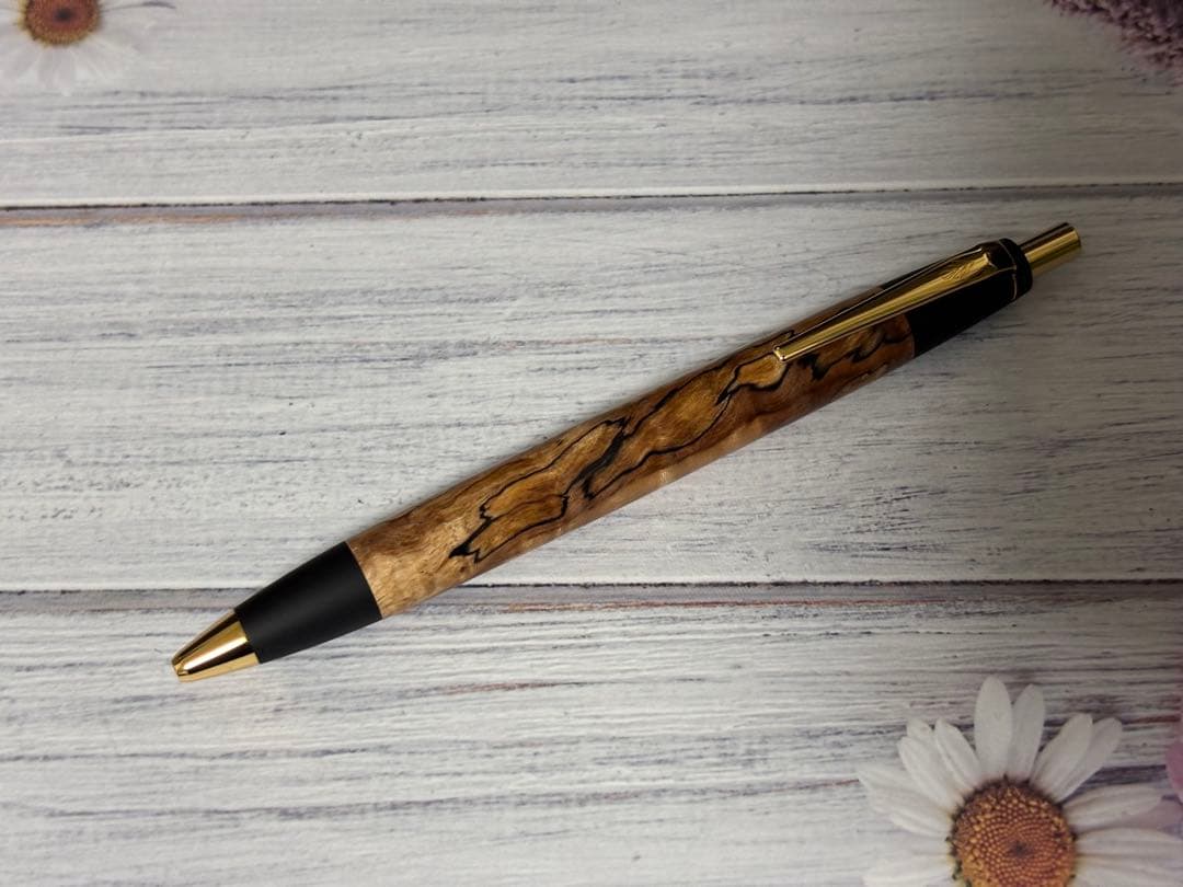 野原工芸　スポルテッド栃　ボールペン