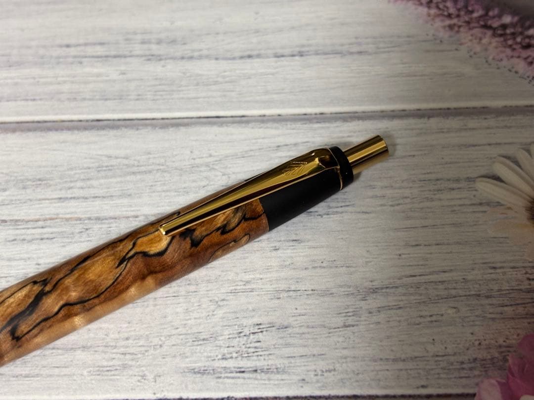 野原工芸　スポルテッド栃　ボールペン