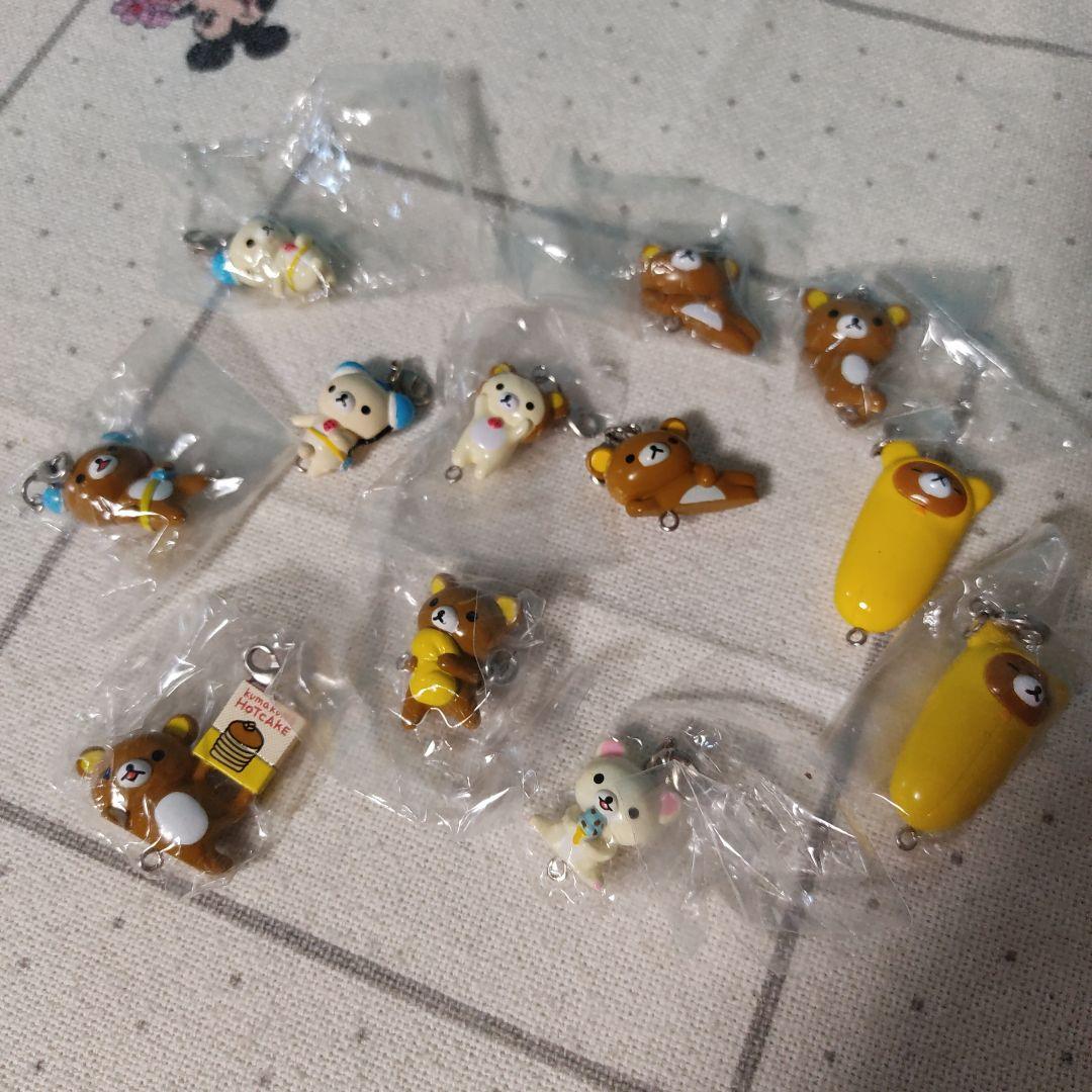 リラックマ　ファスナー マスコット チャーム まとめ売り　14個セット