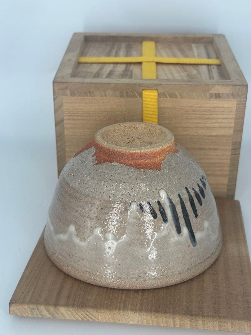 十三代太郎右衛門　絵唐津茶碗