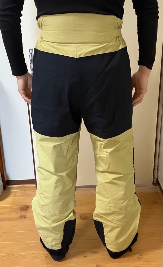 90s OLD mont-bell スキーウェア ライムグリーン セットアップ