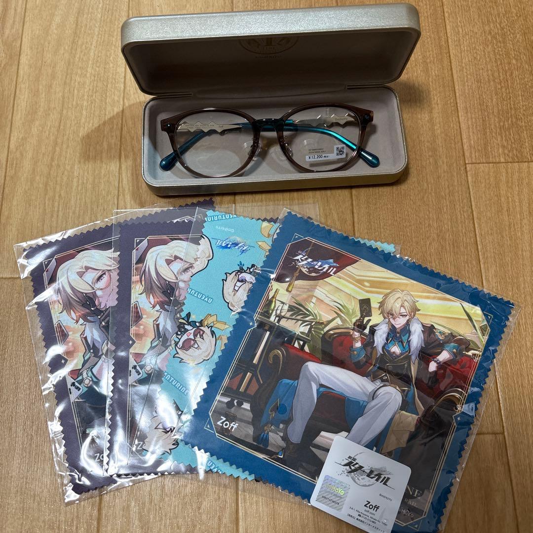 ふ*こ様 崩壊スターレイル　アベンチュリン　メガネ　Zoff