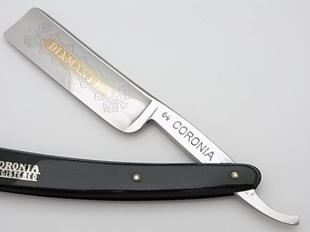 未使用 西洋剃刀 CORONIA RAZOR 64 カミソリ かみそり レザー