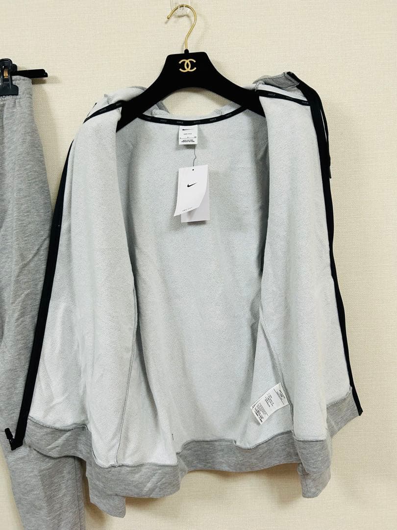 新品　ナイキ　フリース フルジップ パーカー×ロングパンツ 上下セット　M S