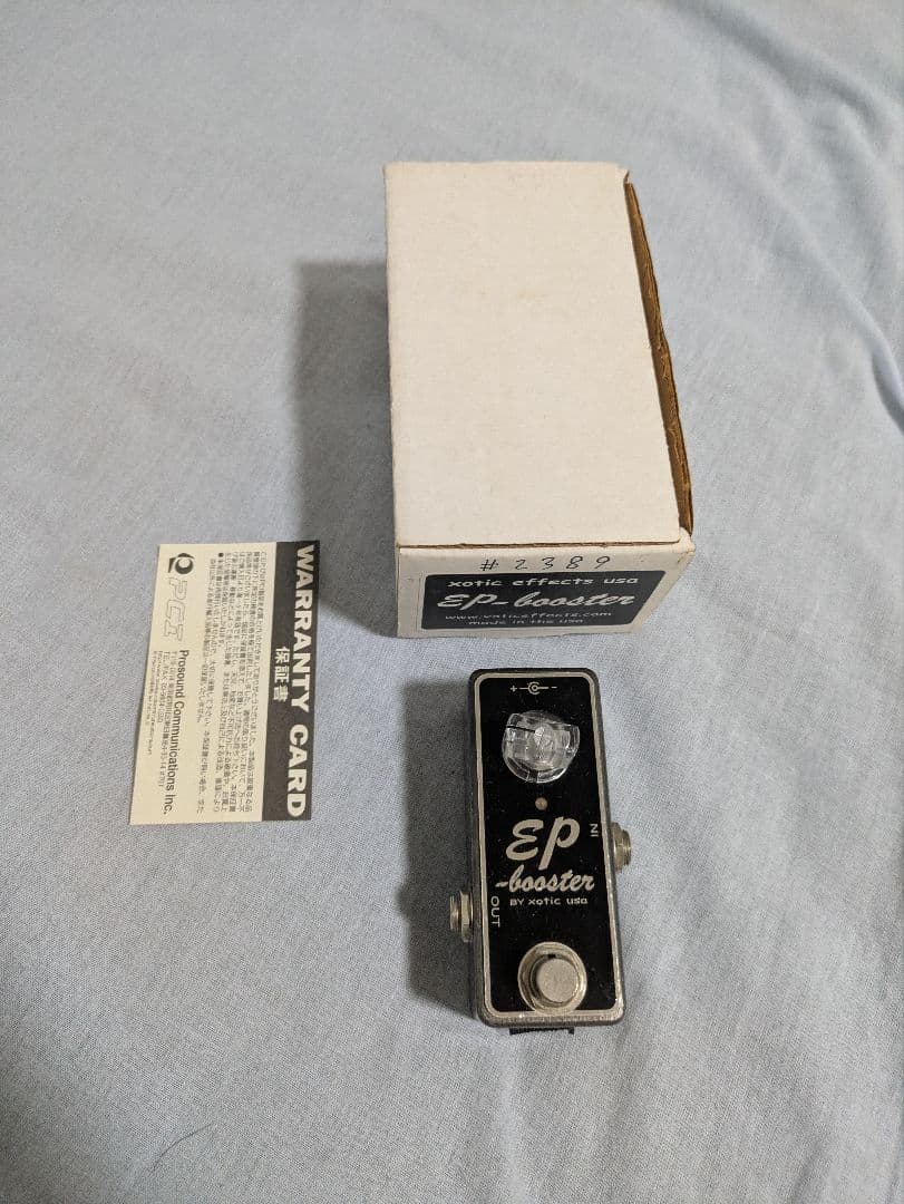 Xotic Effects EP-booster ギターエフェクター