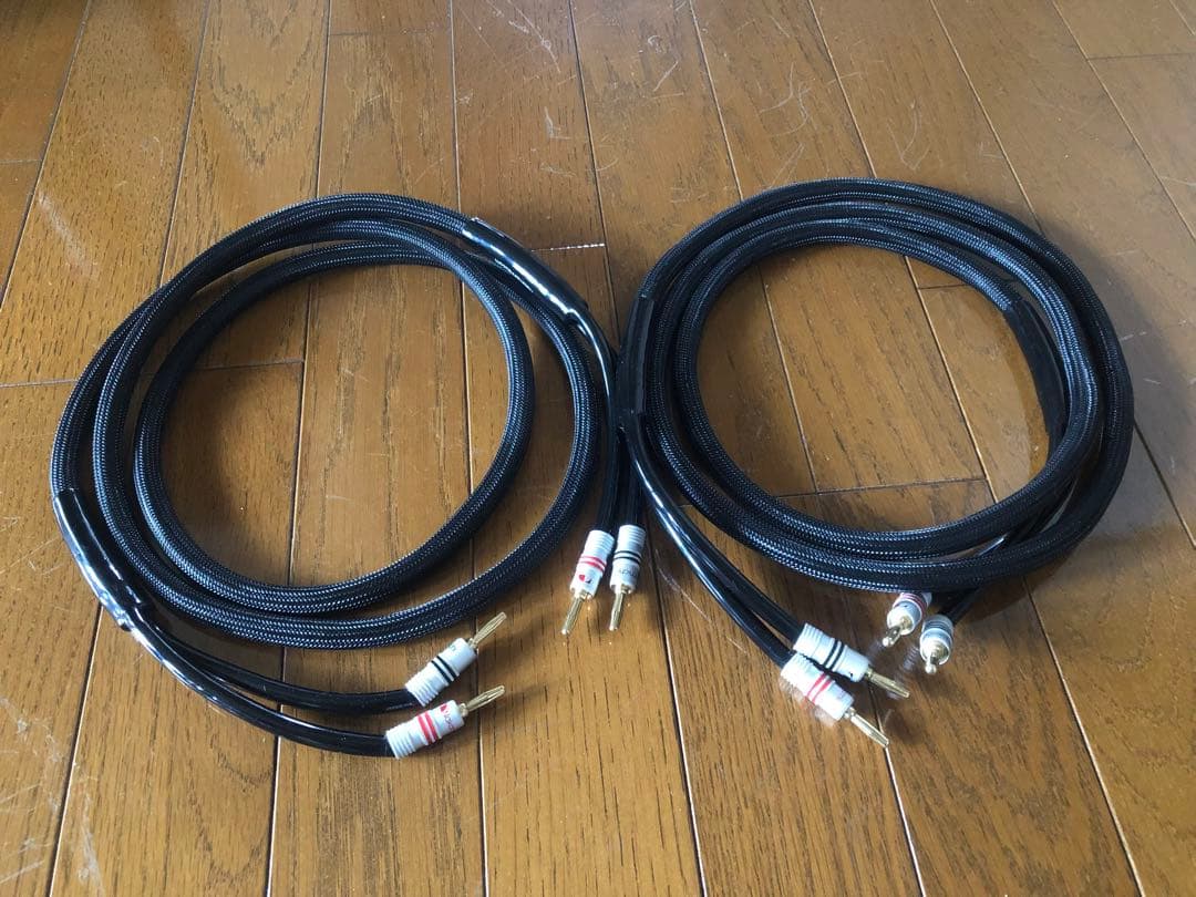 アンプからスピーカーケーブル