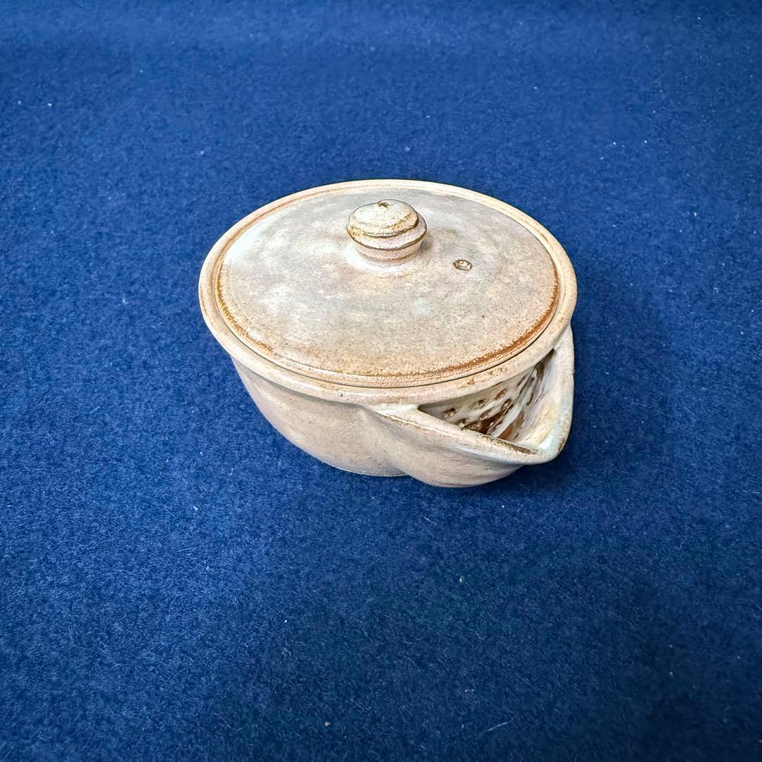 萩焼 煎茶器 十二代 坂倉新兵衛 宝瓶 湯冷まし 猪口 共箱 未使用 保管品