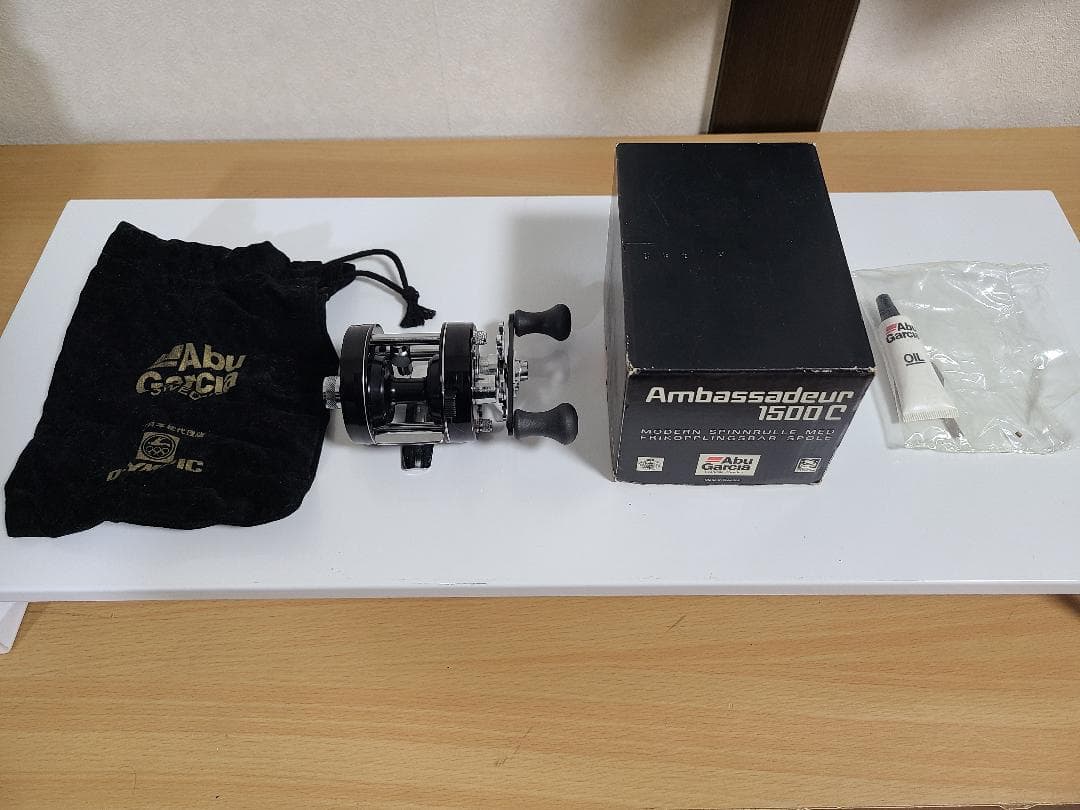 美品【abu】1500c　ブラック　再出品