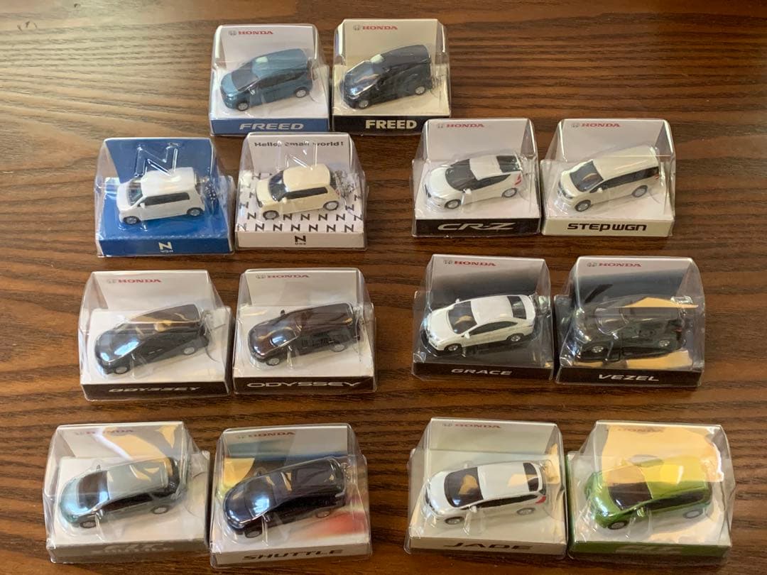 ホンダ ディーラー非売品 ミニカー 14台セット 未開封 まとめ売り