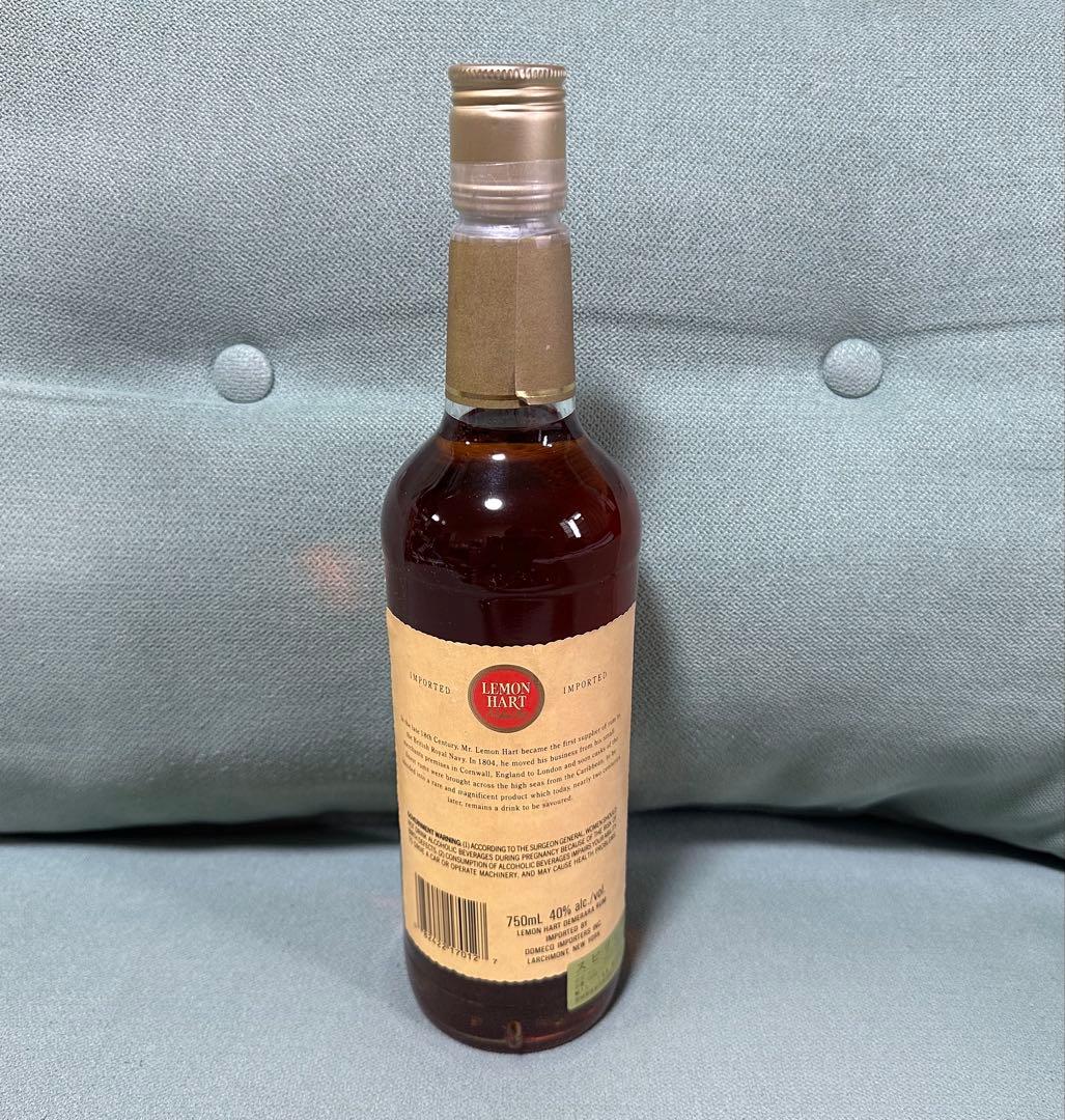 ウイスキー LEMON HART DEMERARA PREMIUM RUM 750ml