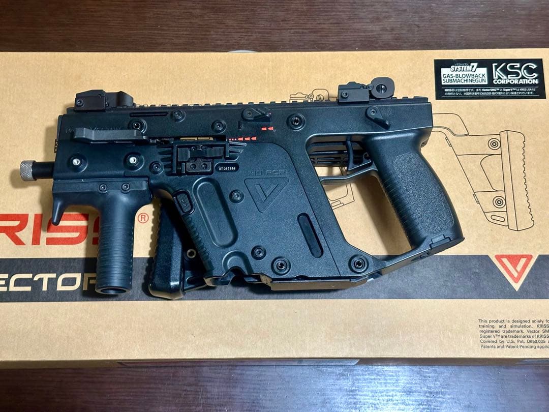 [値下中・美品・箱とレアパーツ付き] KSC KRISS VECTOR ベクター