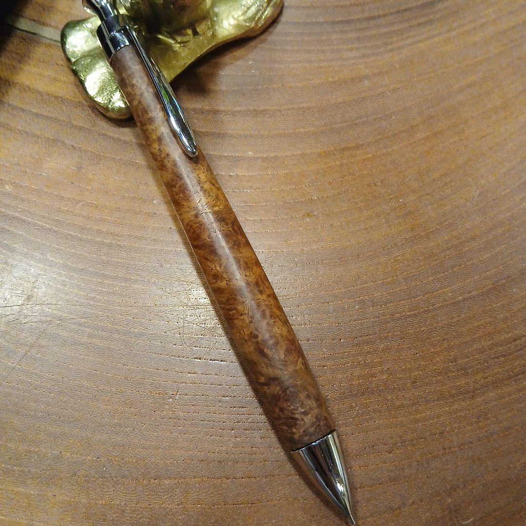 こぶた工房シャーペン花梨瘤杢0.5mm