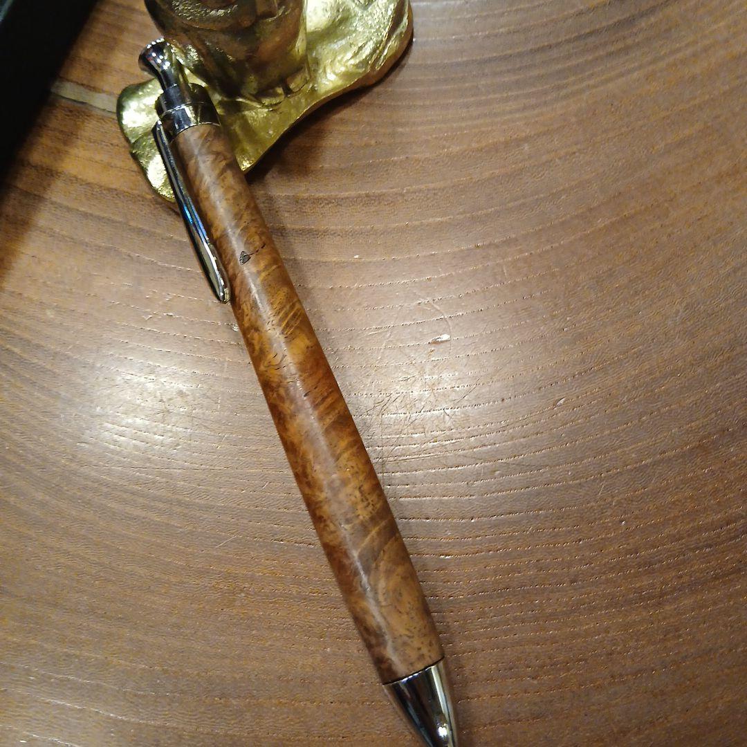 こぶた工房シャーペン花梨瘤杢0.5mm