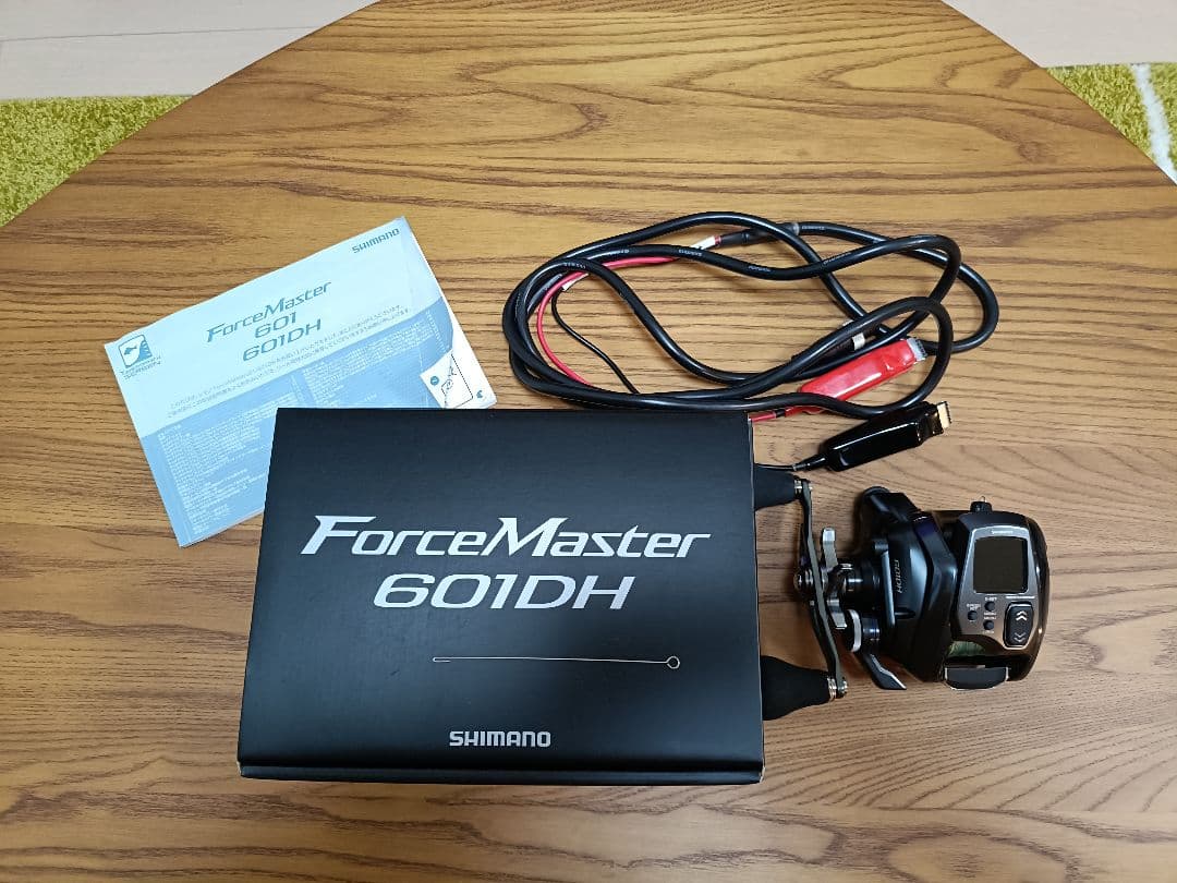 【美品】シマノ 24 フォースマスター 600DH 　左ハンドル